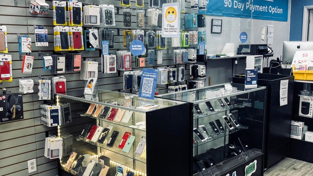 Inside the Phone Tech Pros repair store in Tampa, FL